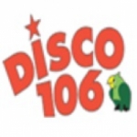 Logo da emissora Radio Disco 106.1 FM