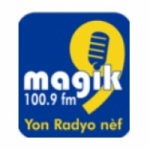 Logo da emissora Radio Magik 100.9 FM