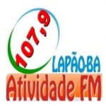 Logo da emissora Rádio Atividade 107.9 FM