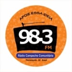 Logo da emissora Rádio Campeche 98.3 FM