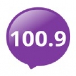 Logo da emissora Radio Music 100.9 FM