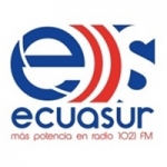 Logo da emissora Radio Ecuasur 102.1 FM