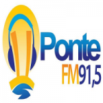 Logo da emissora Rádio Ponte 91.5 FM