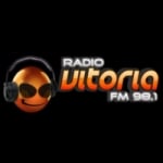 Logo da emissora Rádio Vitória 98.1 FM