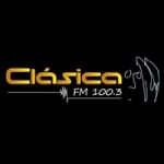 Logo da emissora Radio Clásica 100.3 FM