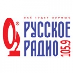 Logo da emissora Russkoe Radio 105.9 FM