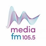 Logo da emissora Radio Media 105.5 FM