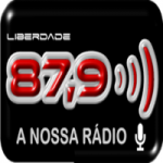 Logo da emissora Rádio Liberdade 87.9 FM