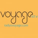 Logo da emissora Radio Voyage 107.4 FM