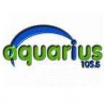 Logo da emissora Radio Aquarius 105.5 FM