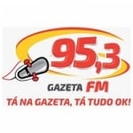 Logo da emissora Rádio Gazeta 95.3 FM