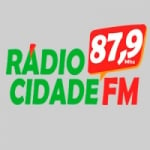 Logo da emissora Rádio Cidade 87.9 FM