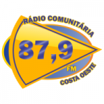 Logo da emissora Rádio Costa Oeste 87.9 FM