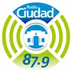 Logo da emissora Radio Ciudad 87.9 FM