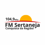 Logo da emissora Rádio FM Sertaneja 104.9 FM