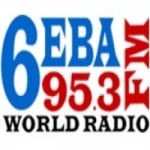 Logo da emissora Radio 6EBA 95.3 FM