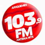 Logo da emissora Rádio Antena Hits 103.9 FM