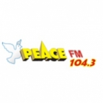 Logo da emissora Radio Peace 104.3 FM