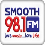 Logo da emissora Radio Smooth 98.1 FM