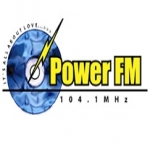 Logo da emissora Radio Power 104.1 FM
