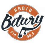 Logo da emissora Rádio Bitury FM 98.3