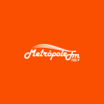 Logo da emissora Rádio Metrópole 105.9 FM