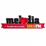 Logo da emissora Rádio Melodia 100.5 FM