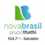 Logo da emissora Radio Nova Brasil 104.7 FM