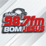 Logo da emissora Rádio Bom Jesus 98.7 FM