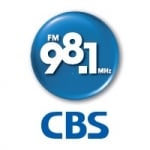 Logo da emissora Radio CBS Standard 98.1 FM