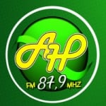 Logo da emissora Alfa Hits FM