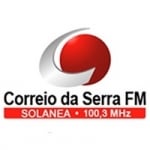 Logo da emissora Rádio Correio da Serra 100.3 FM