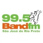 Logo da emissora Rádio Band 99.5 FM