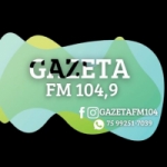 Logo da emissora Radio Gazeta 104.9 FM