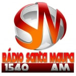 Logo da emissora Rádio Santa Maura 1540 AM