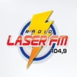 Logo da emissora Rádio Laser 104.9 FM