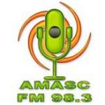 Logo da emissora Radio AMASC 98.3 FM