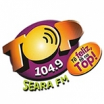 Logo da emissora Rádio Top Seara 104.9 FM