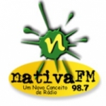 Logo da emissora Rádio Nativa 98.7 FM