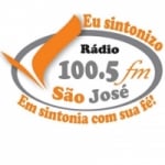 Logo da emissora Rádio São José 100.5 FM
