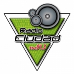 Logo da emissora Radio Ciudad 91.3 FM