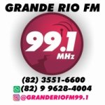 Logo da emissora Rádio Grande Rio FM 99.1