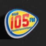 Logo da emissora Rádio 105 FM Utinga