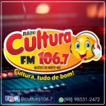 Logo da emissora Rádio Cultura 106.7 FM