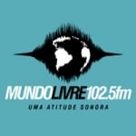Logo da emissora Rádio Mundo Livre 102.5 FM