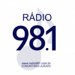 Logo da emissora Radio Comunitária FM 98.1