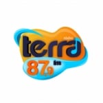 Logo da emissora Rádio Terra 87.9 FM