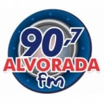 Logo da emissora Rádio Alvorada 90.7 FM