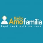 Logo da emissora Rádio Amo Família