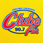 Logo da emissora Rádio Clube 90.7 FM